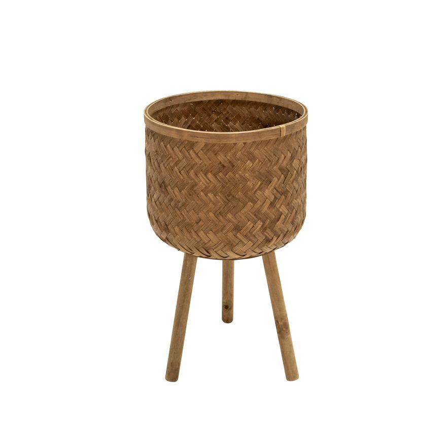 Sagebrook™ Bamboo Planters (Set Of 3) - Brown