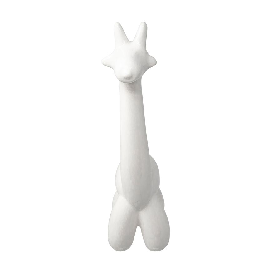 Sagebrook Giraffe Balloon Animal - White