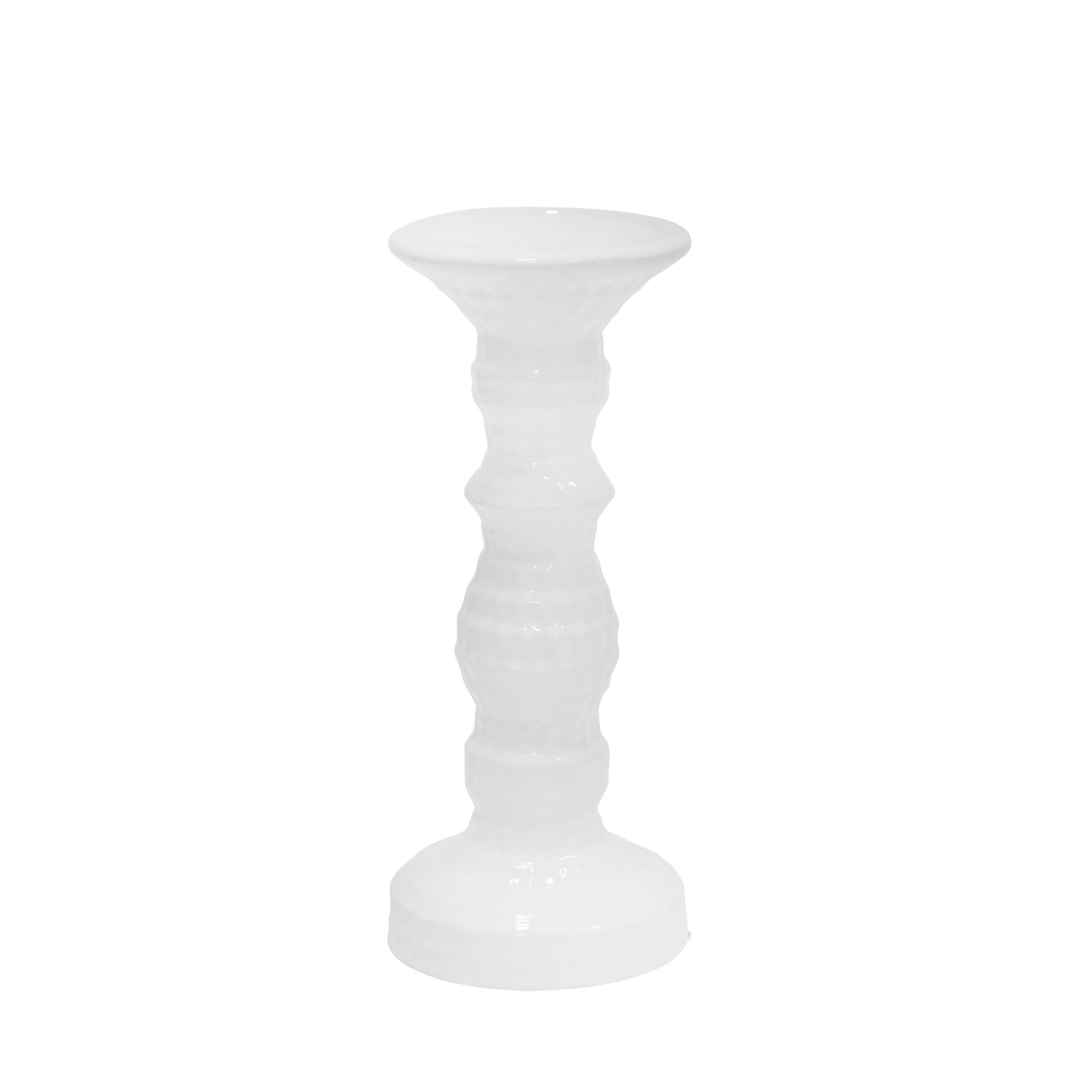 Sagebrook 12.25" Dimpled Candle Holder