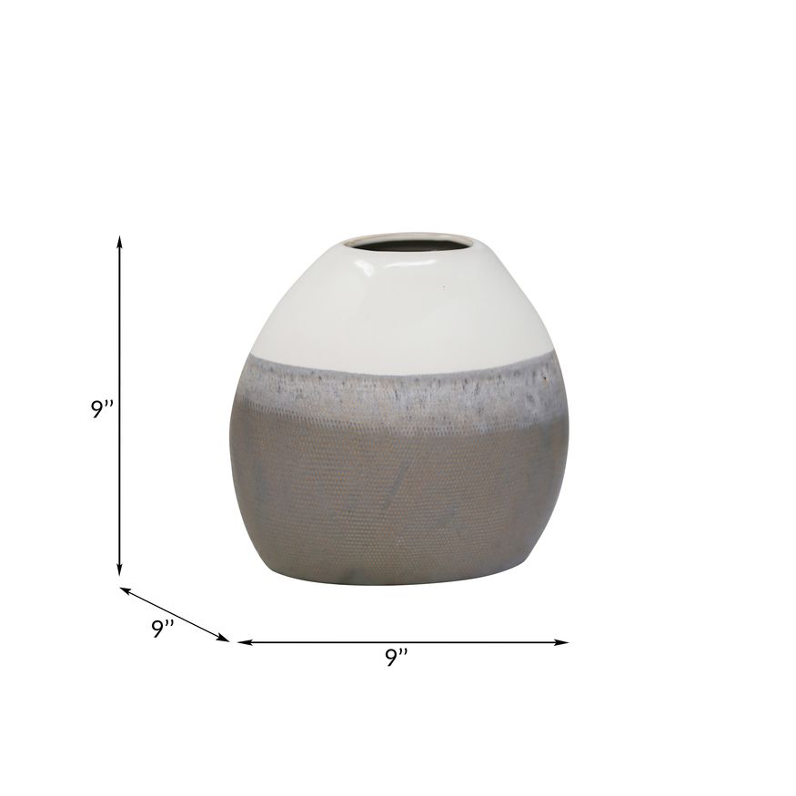 Sagebrook 13825 9" Ceramic Vase