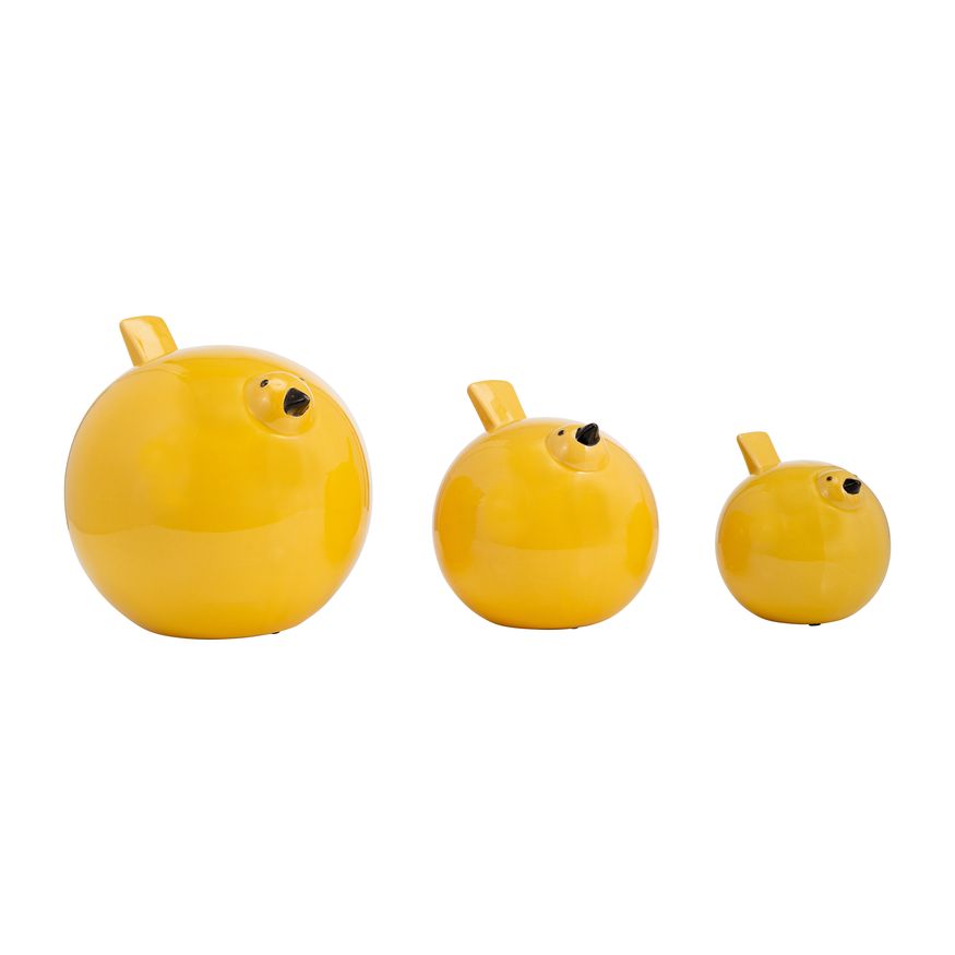 Sagebrook 7.5" Ceramic Birds (Set Of 3)