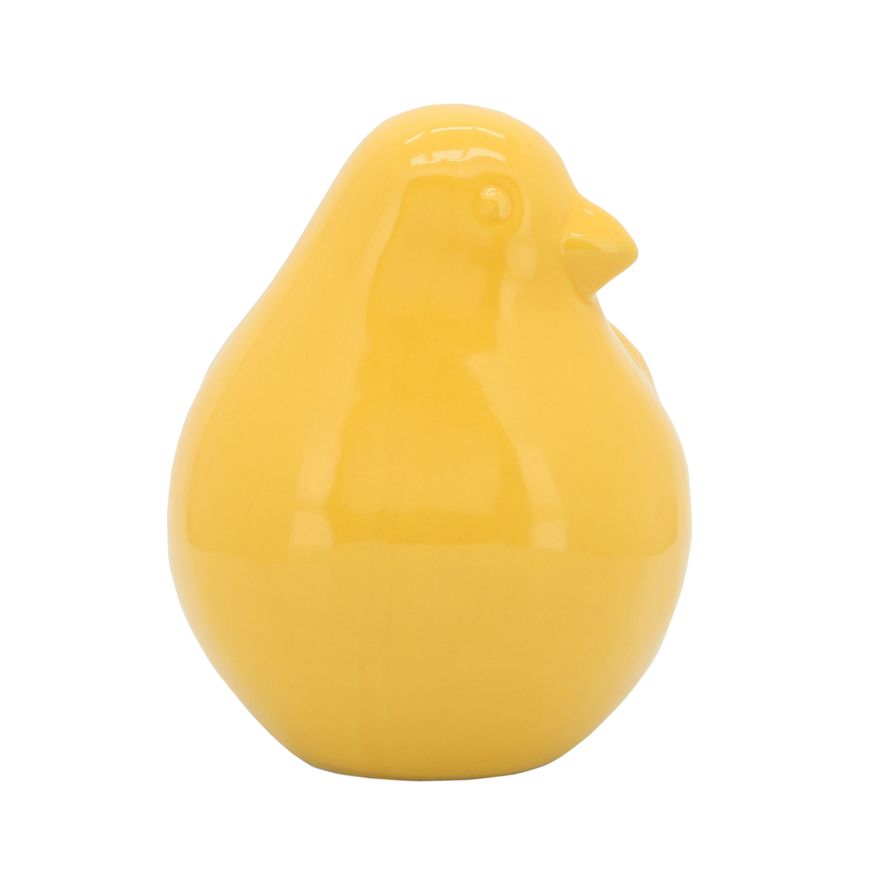 Sagebrook 8" Ceramic Bird Figurine - Yellow