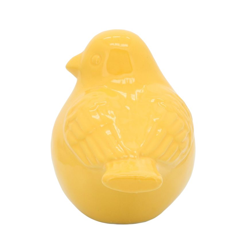 Sagebrook 8" Ceramic Bird Figurine - Yellow