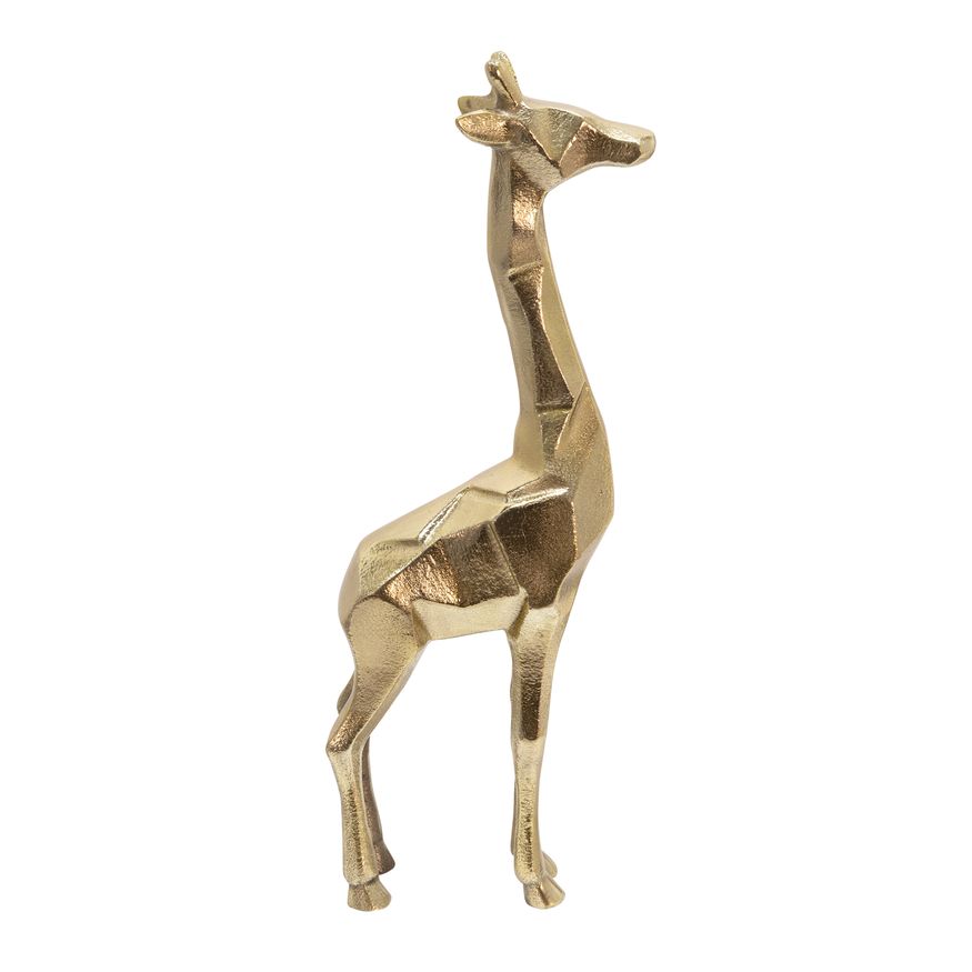 Sagebrook - 15" Aluminum Giraffe Decor in Gold