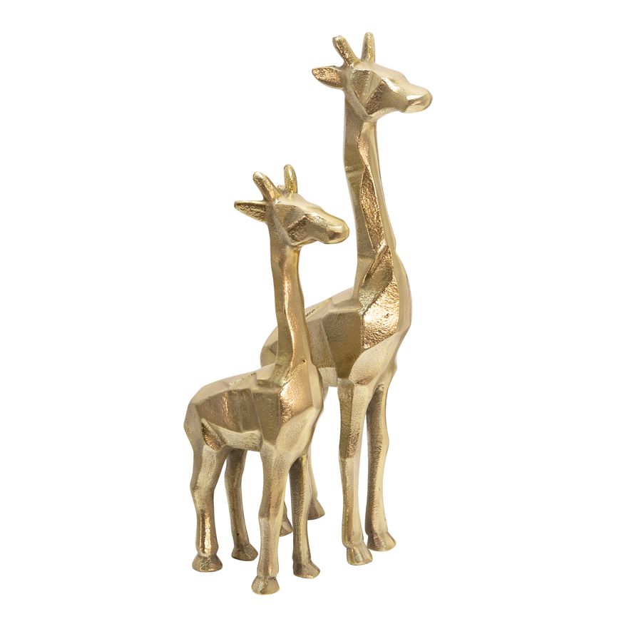 Sagebrook - 15" Aluminum Giraffe Decor in Gold