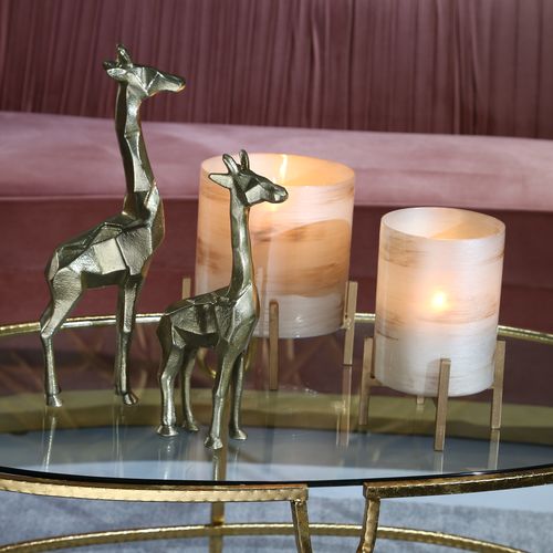 Sagebrook - 15" Aluminum Giraffe Decor in Gold