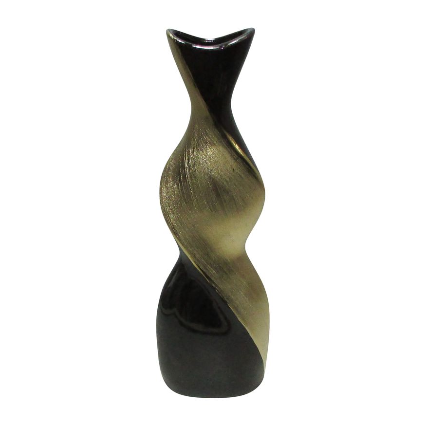 Sagebrook 24" Ceramic Twisted Vase