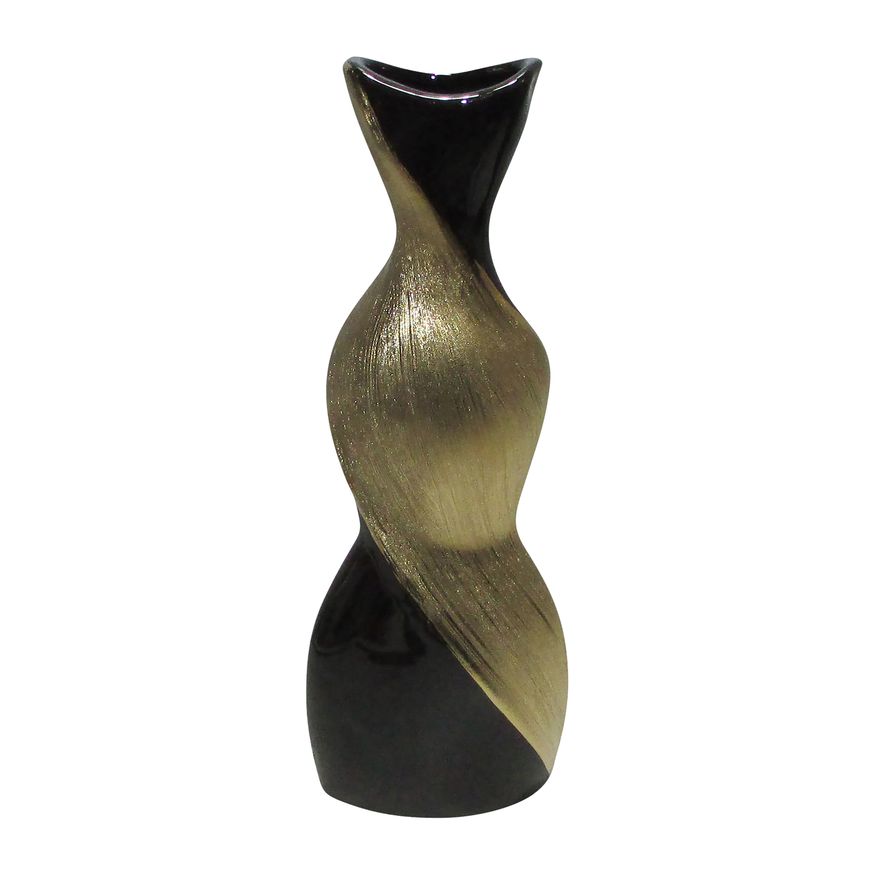 Sagebrook - 18" Ceramic Vase With Cut-out