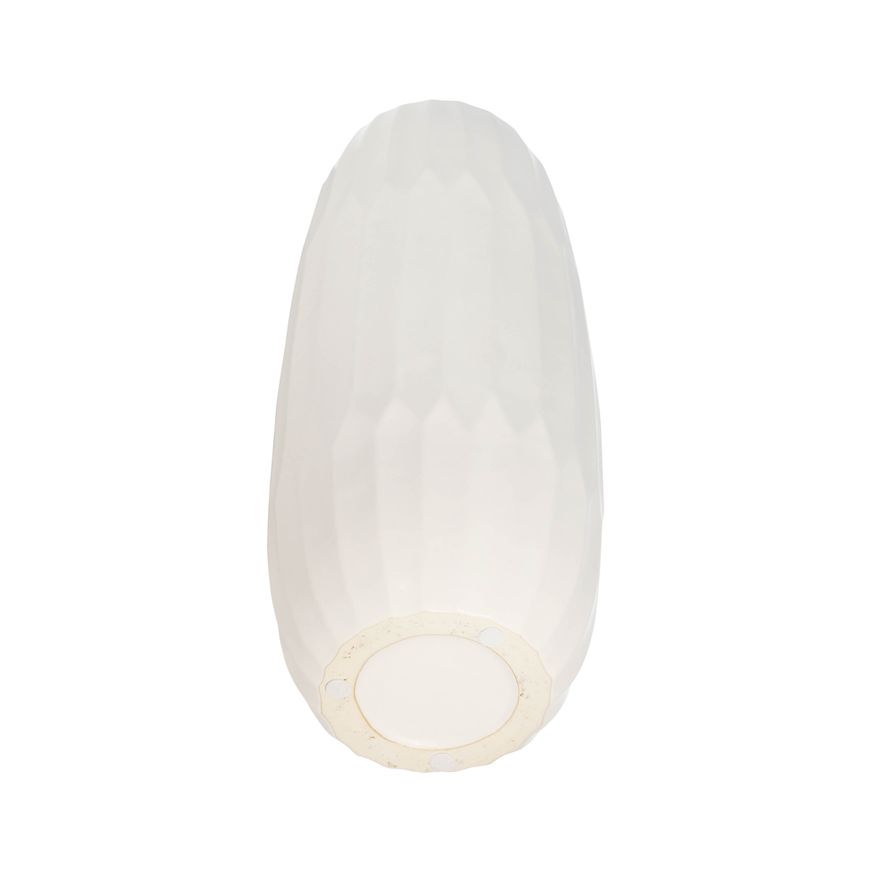 Sagebrook 14" Ceramic Vase - White