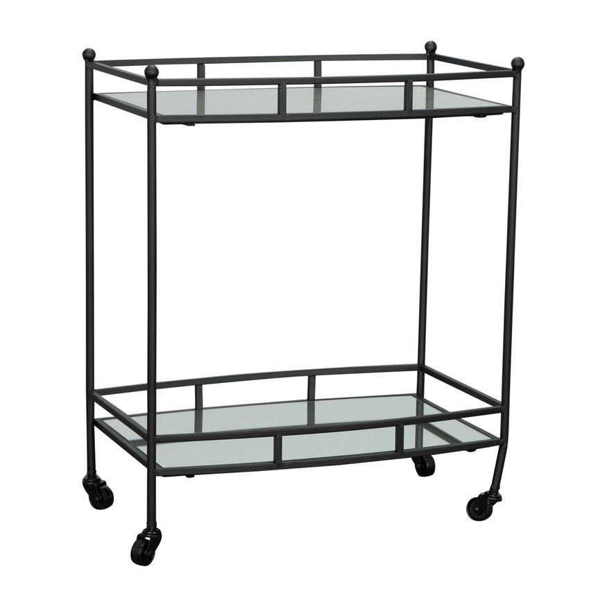 Sagebrook Two Tier Metal Bar Cart