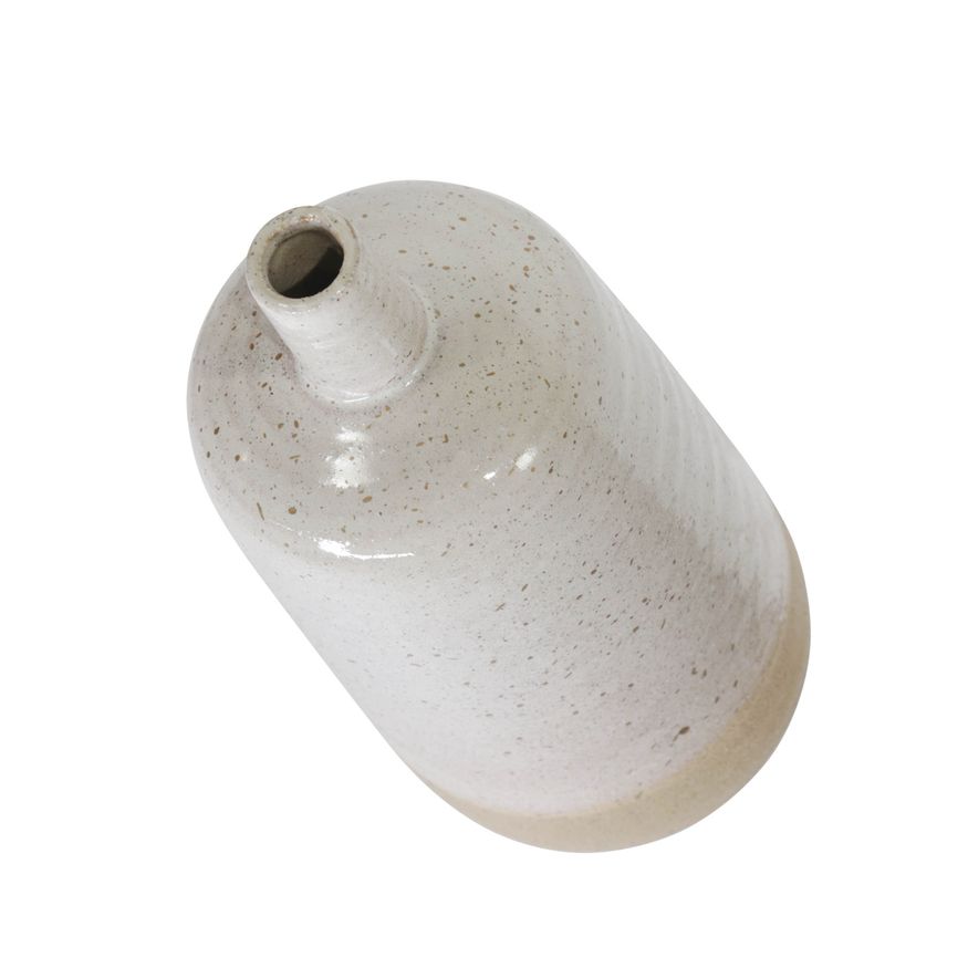 Sagebrook - 13" Ceramic Speckled Vase in Beige