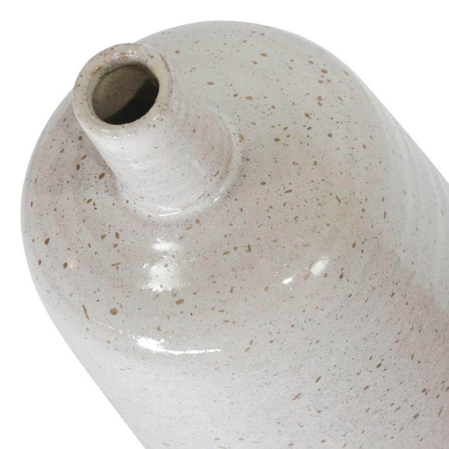 Sagebrook - 13" Ceramic Speckled Vase in Beige