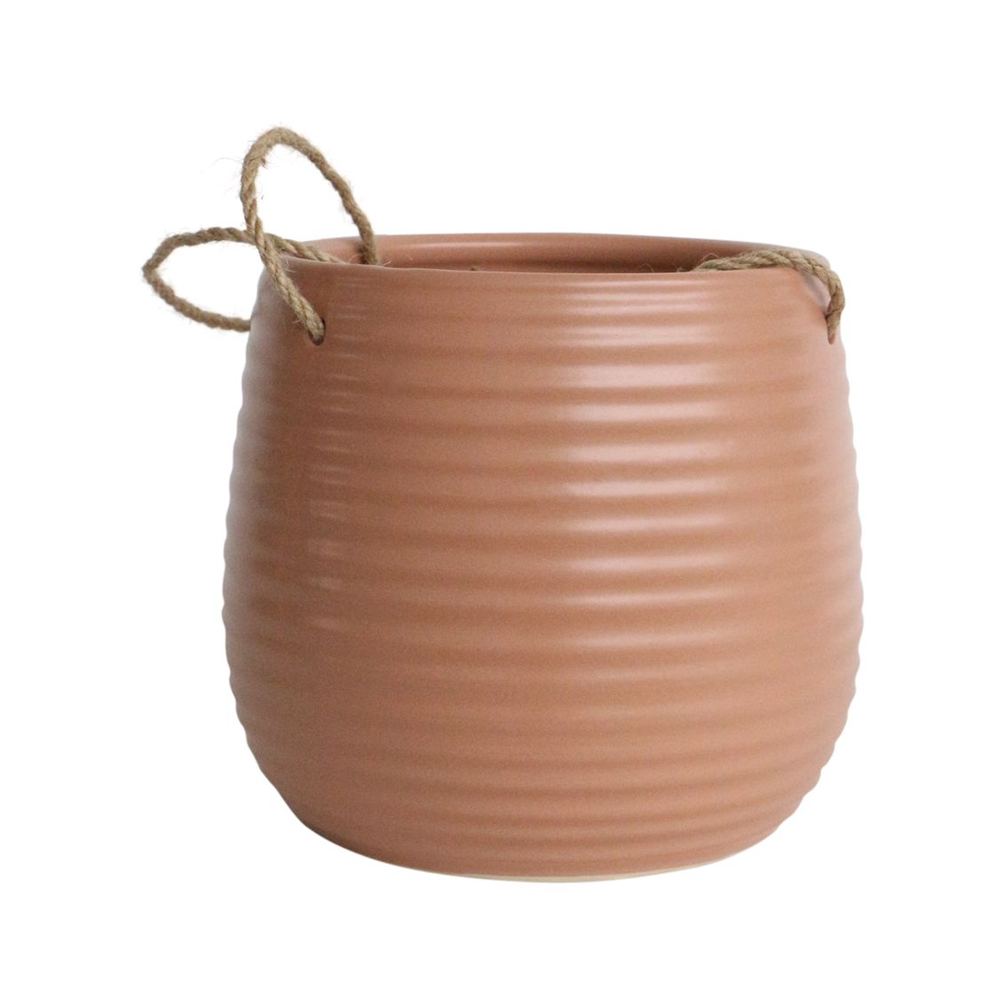 Sagebrook 6" Ceramic Dimpled Hanging Planter