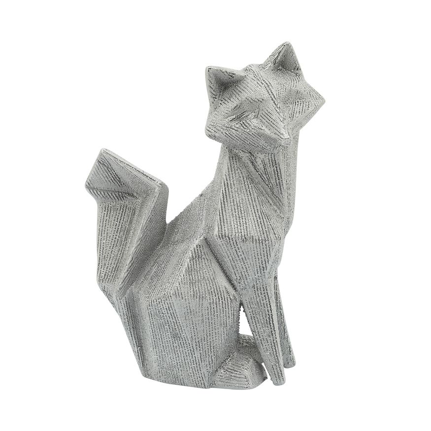 Sagebrook 10" Ceramic Modern Fox Figurine