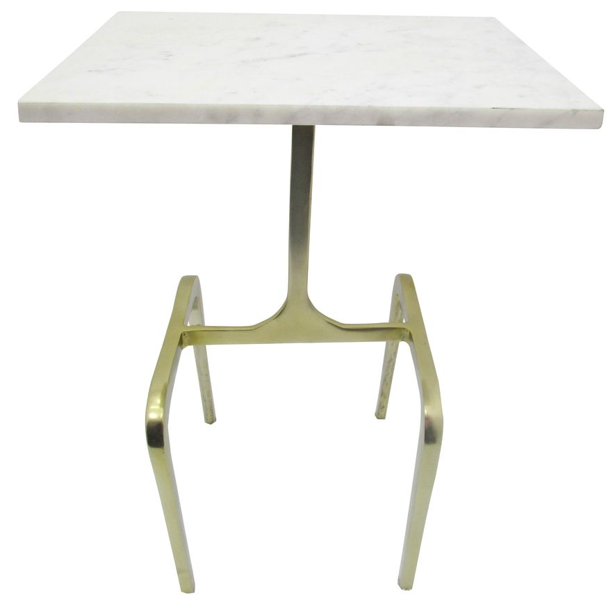 Sagebrook Metal 4-Legged Accent Table