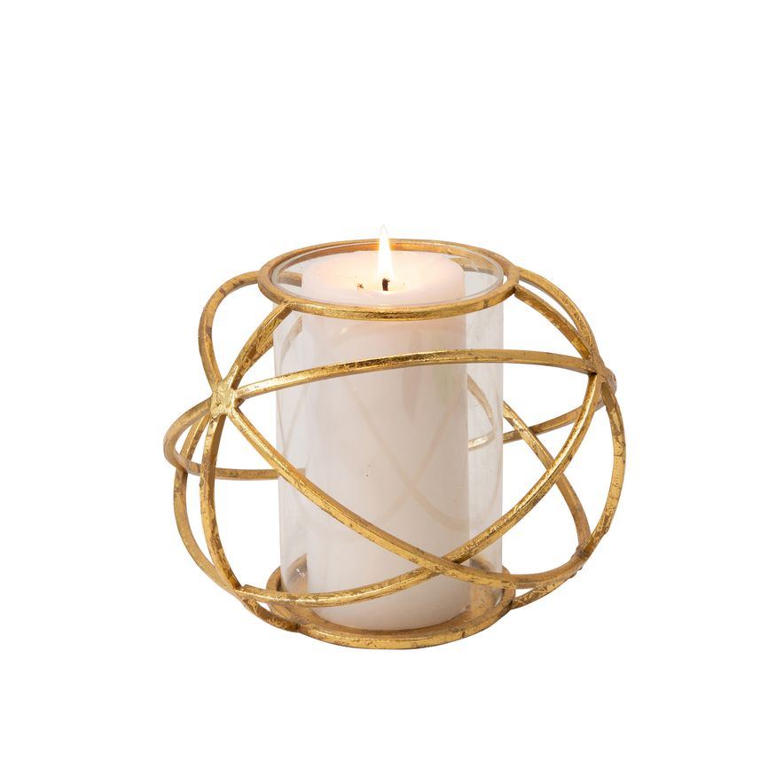 Sagebrook 6" Orb Candle Holders (Set Of 2)