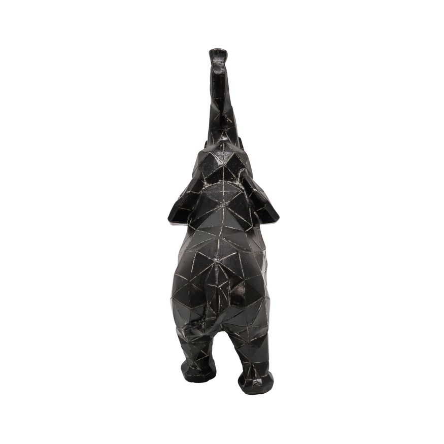 Sagebrook 8" Elephant Figurine - Black