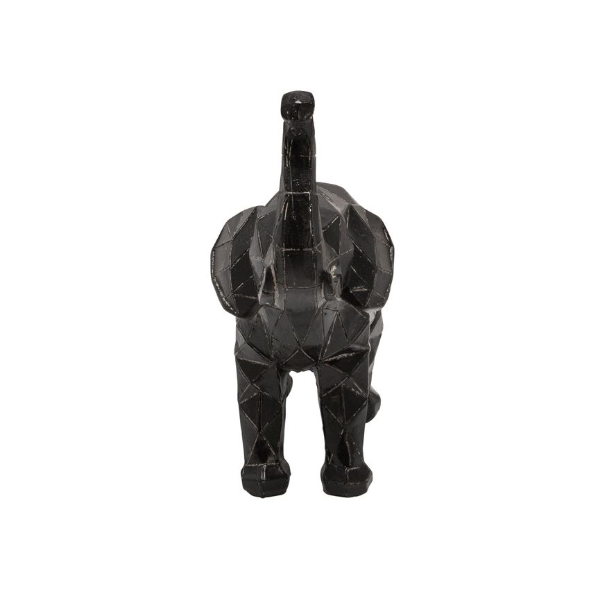 Sagebrook 8" Elephant Figurine - Black