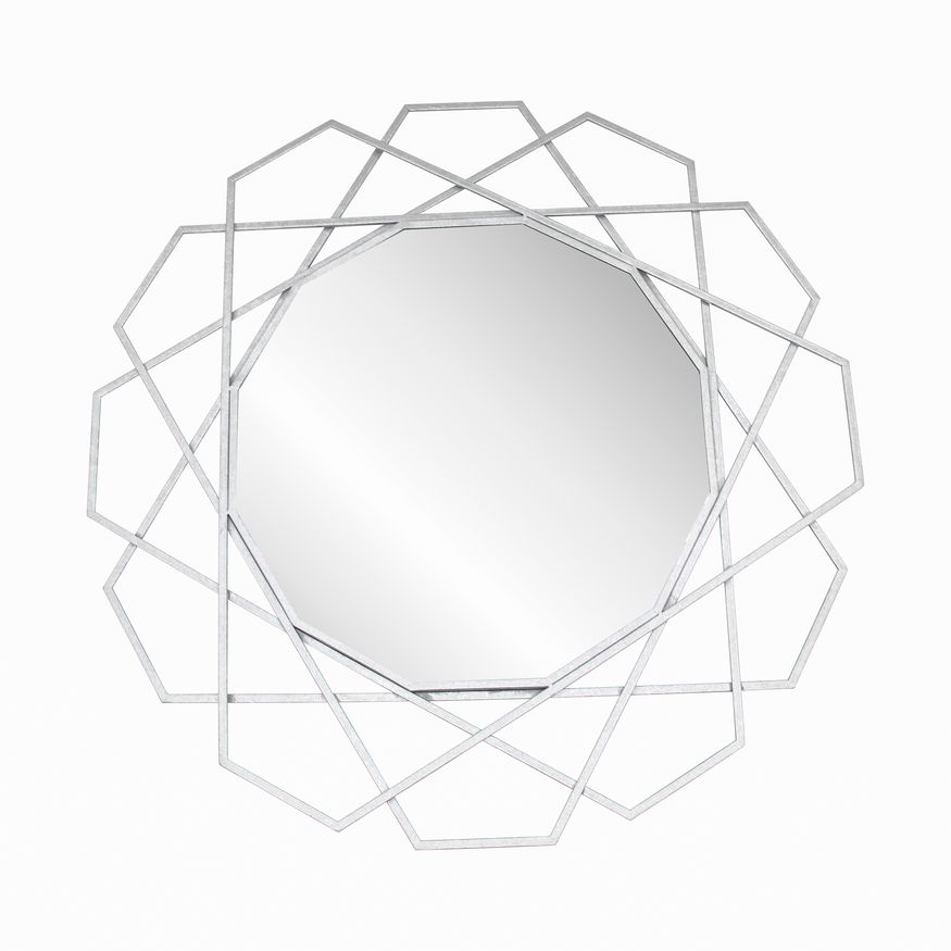 Sagebrook Metal Geometric Mirror