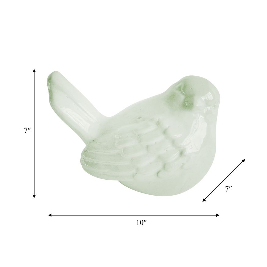 Sagebrook 10" Ceramic Bird Figurine