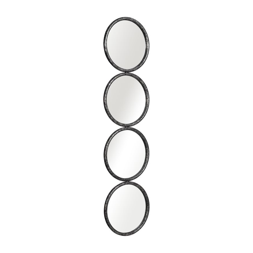 Sagebrook™ 4-Mirrored Circles - Black