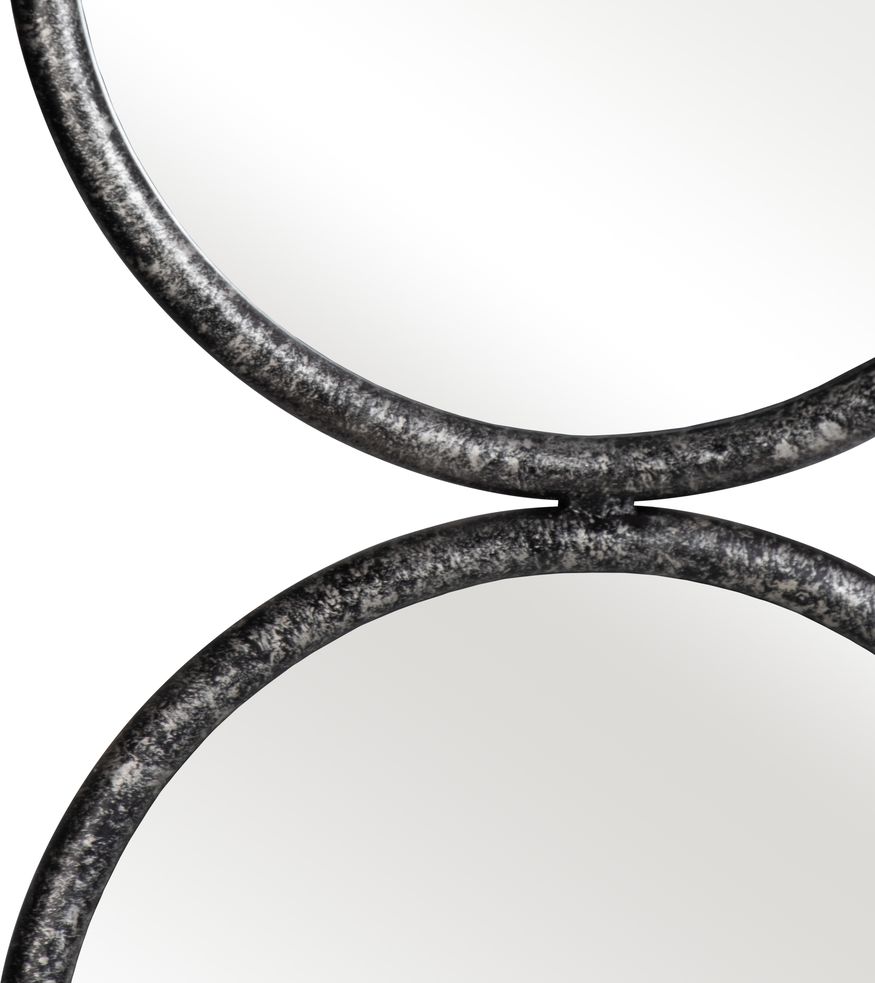 Sagebrook™ 4-Mirrored Circles - Black