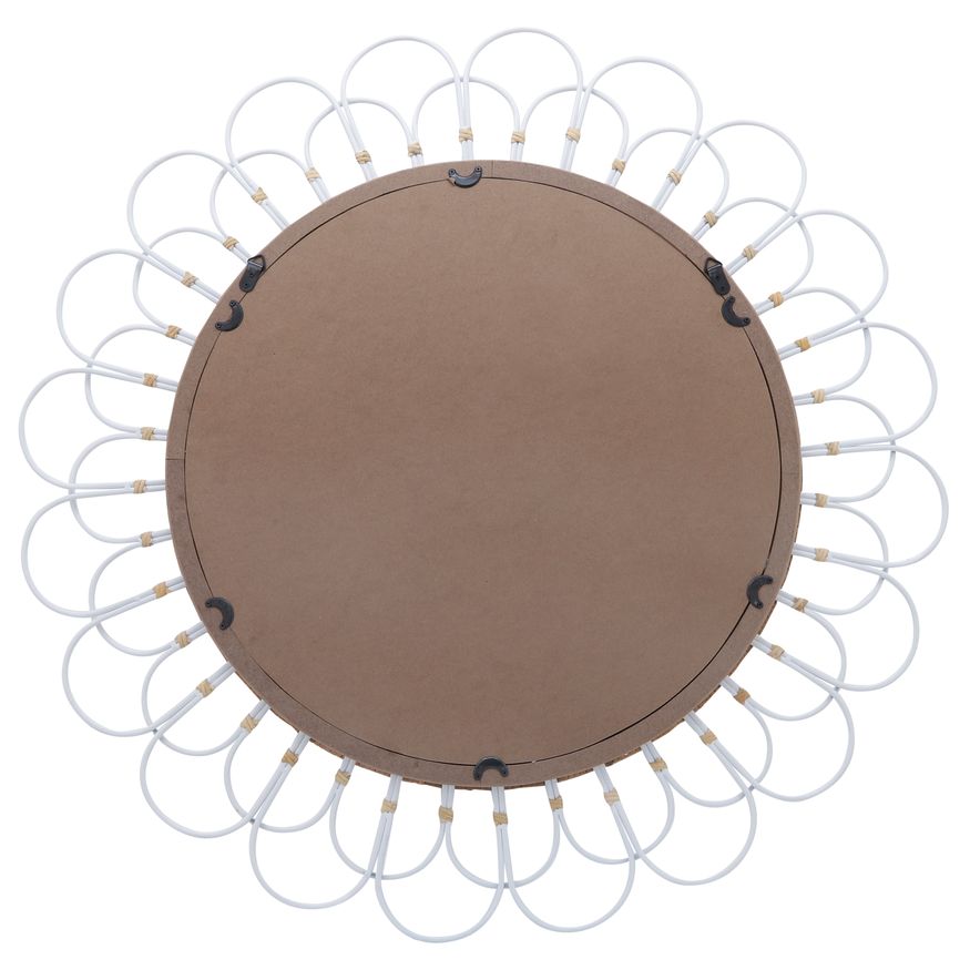 Sagebrook™ Daisy Wall Mirror - White