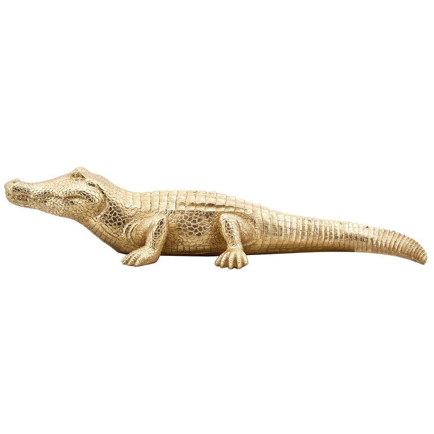 Sagebrook 16" Polyresin Crocodile Figurine