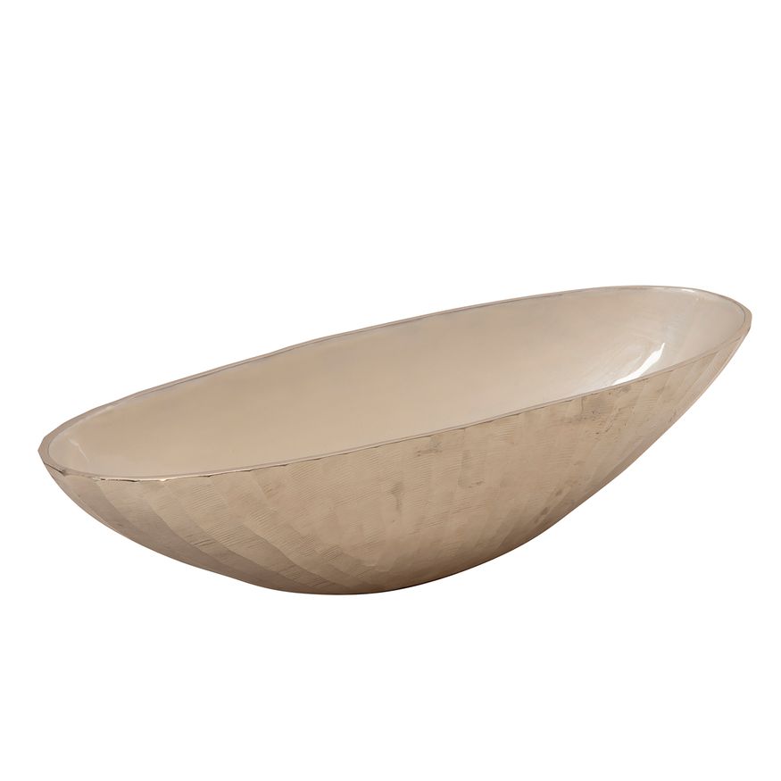 Sagebrook 21"/24" Aluminum Oval Bowl (Set Of 2)