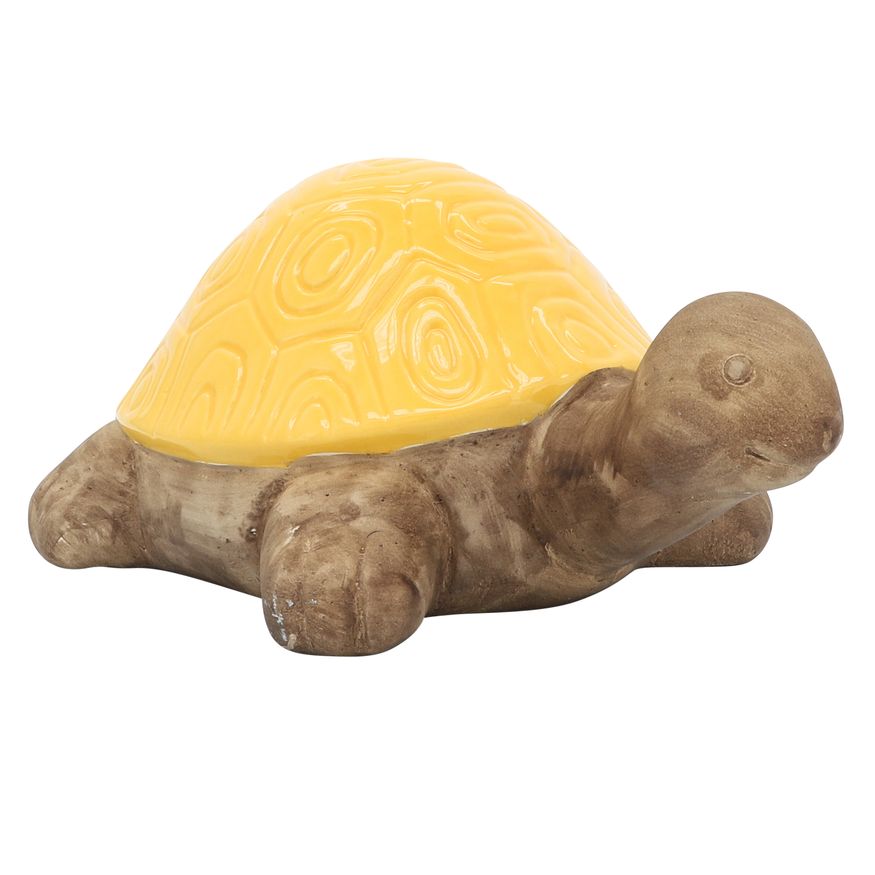 Sagebrook 13" Ceramic Tortoise Decor