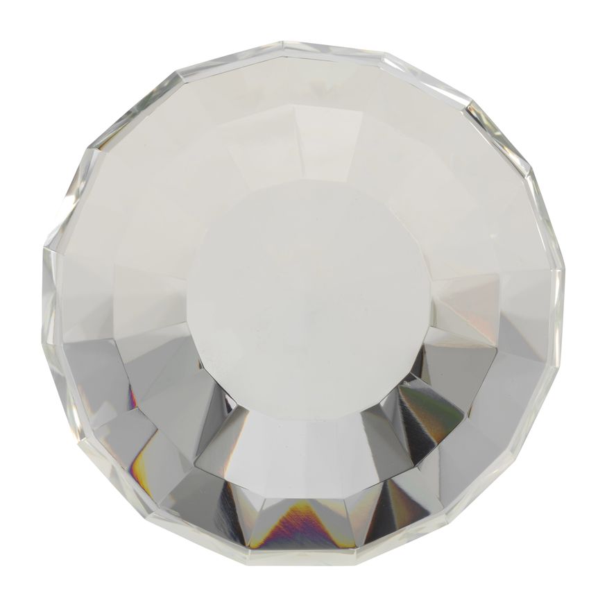 Sagebrook 3" Crystal Orb - Clear