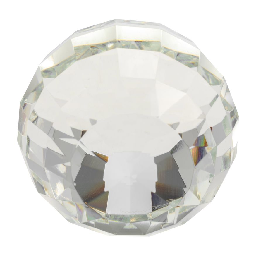 Sagebrook 3" Crystal Orb - Clear