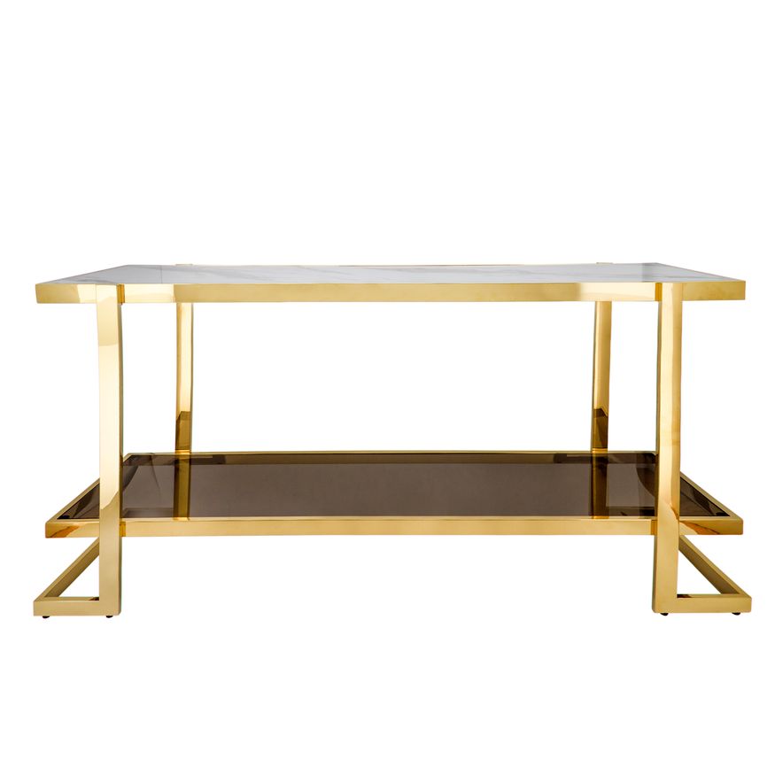 Sagebrook Metal Pull Out Coffee Table