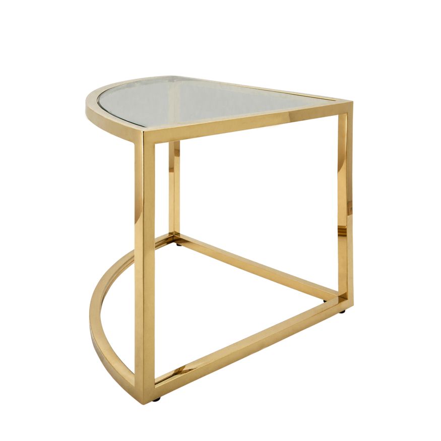 Sagebrook Metal Pull Out Coffee Table - Gold