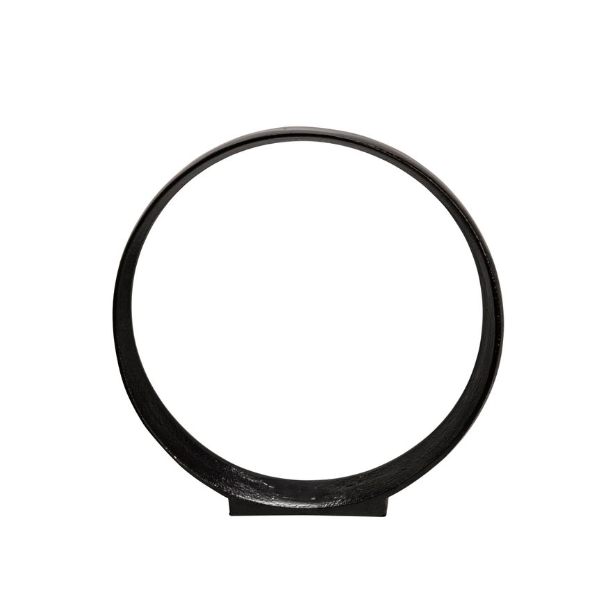 Sagebrook - 12"/14" Aluminum Ring (Set Of 2) in Black