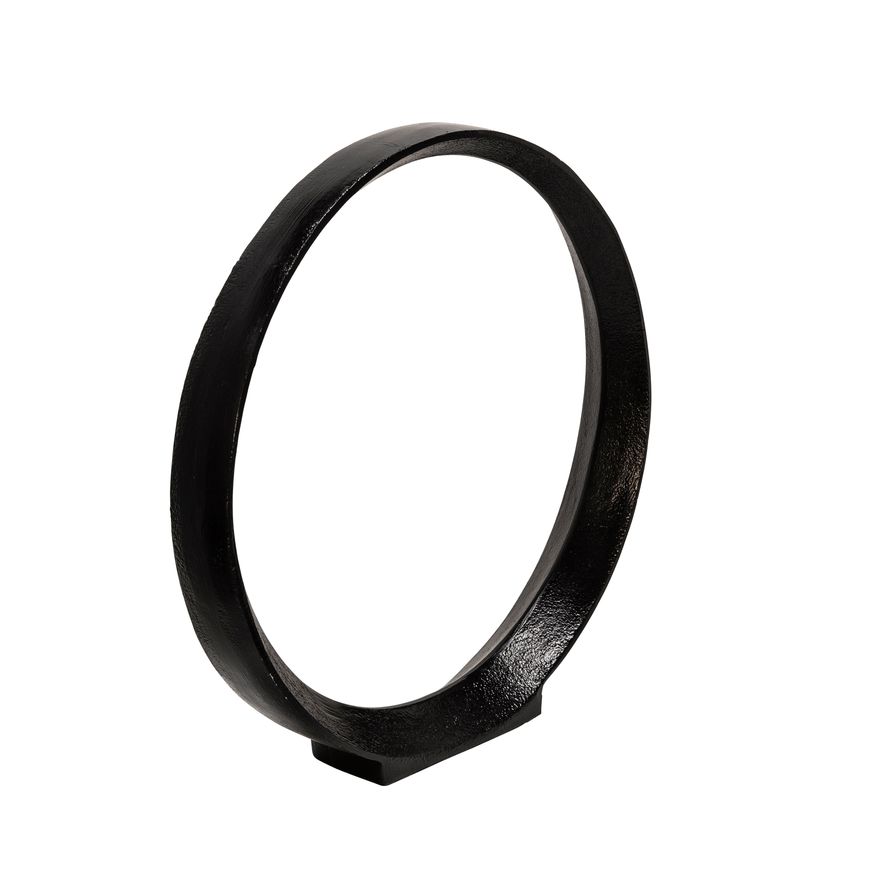 Sagebrook - 12"/14" Aluminum Ring (Set Of 2) in Black