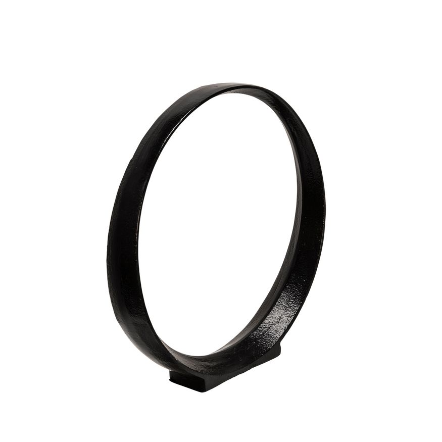 Sagebrook - 12"/14" Aluminum Ring (Set Of 2) in Black