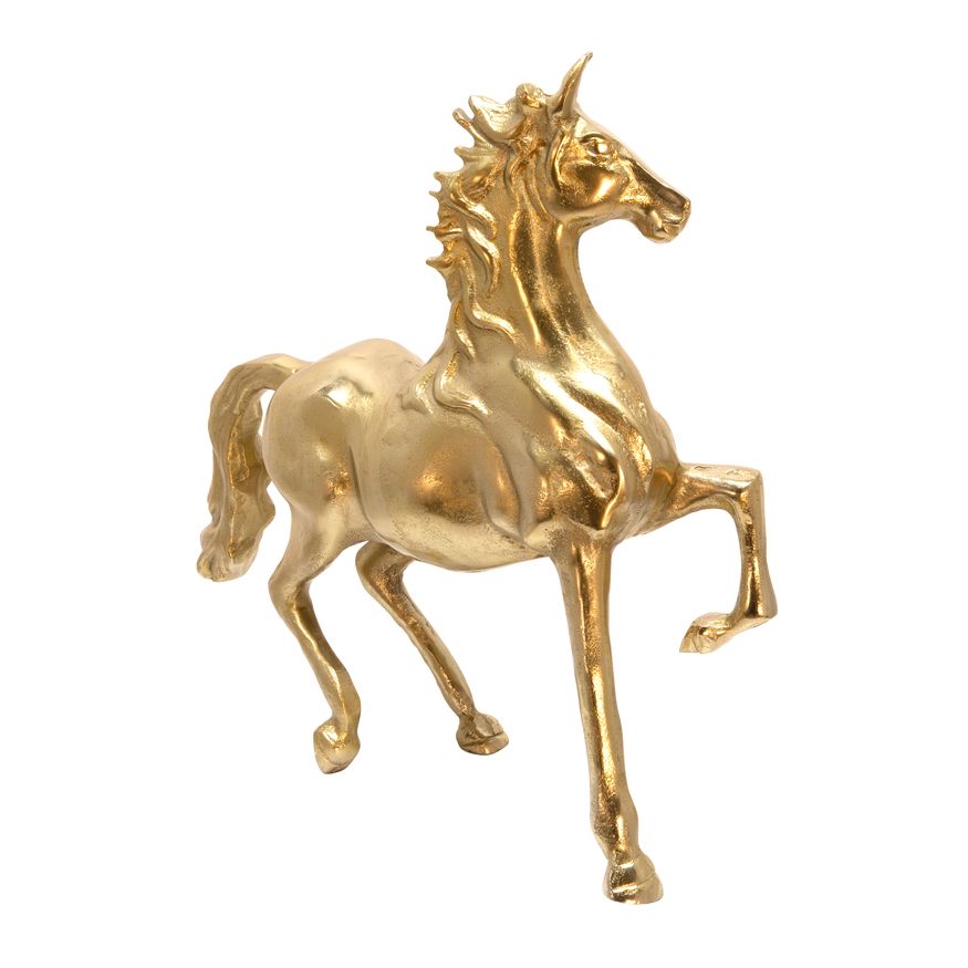 Sagebrook - 16" Horse Sculpture in Gold