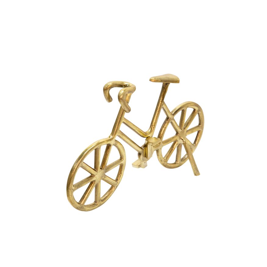 Sagebrook 9" Metal Bicycle - Gold