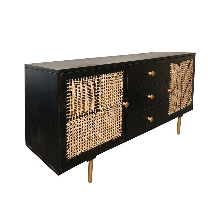 Sagebrook - Wood Patchwork Sideboard