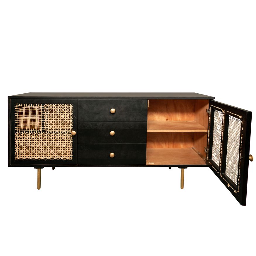 Sagebrook - Wood Patchwork Sideboard