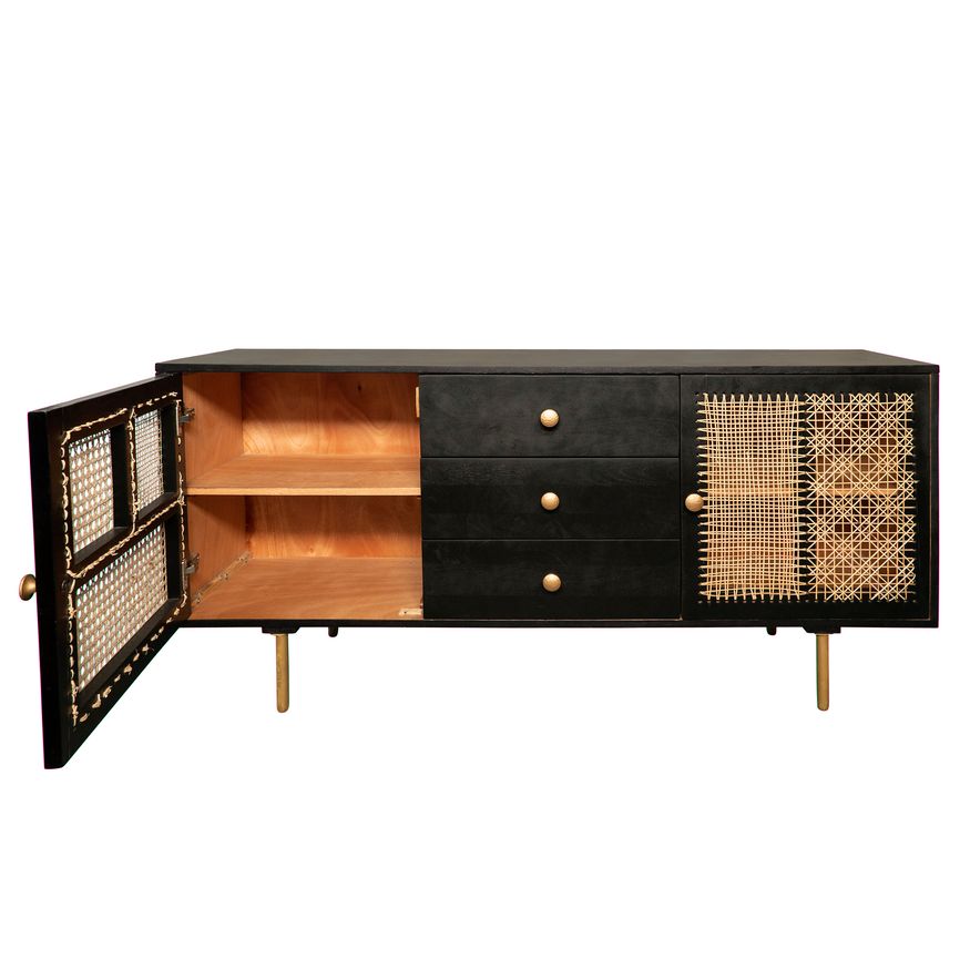 Sagebrook - Wood Patchwork Sideboard