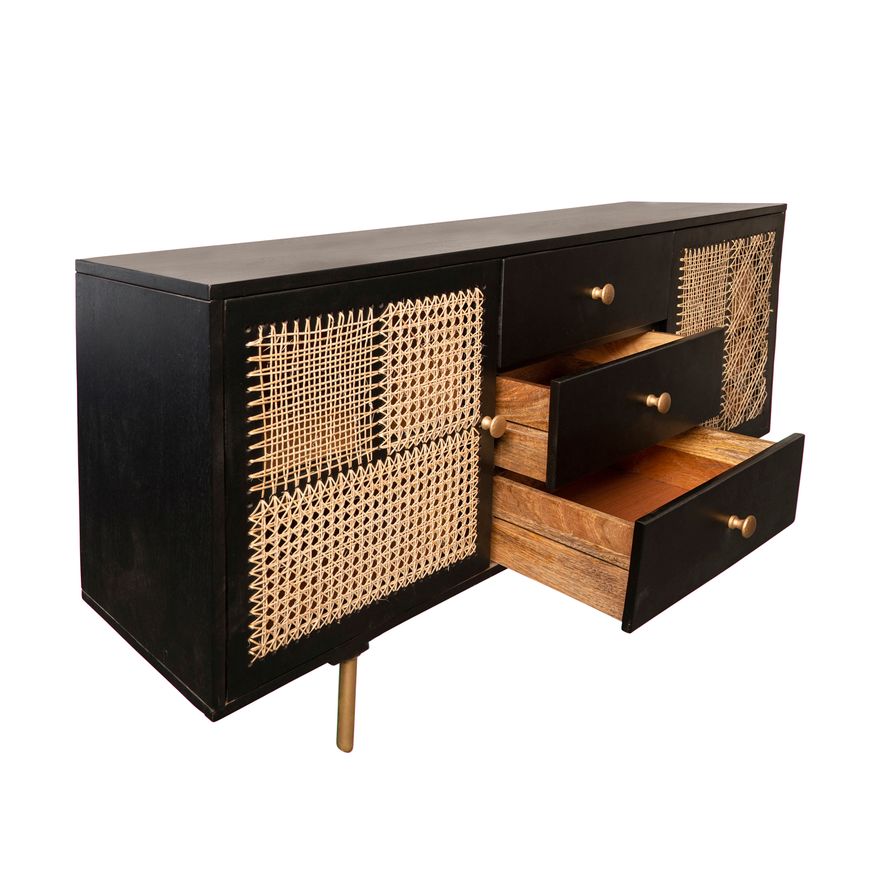 Sagebrook - Wood Patchwork Sideboard