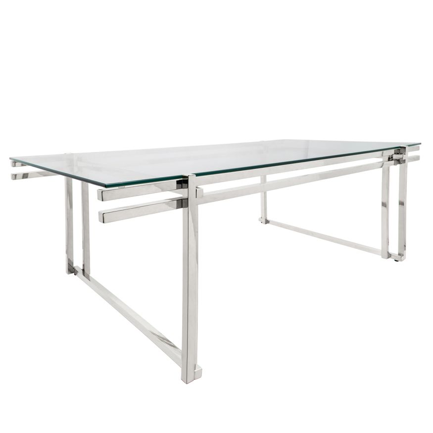 Sagebrook Metal Coffee Table - Silver