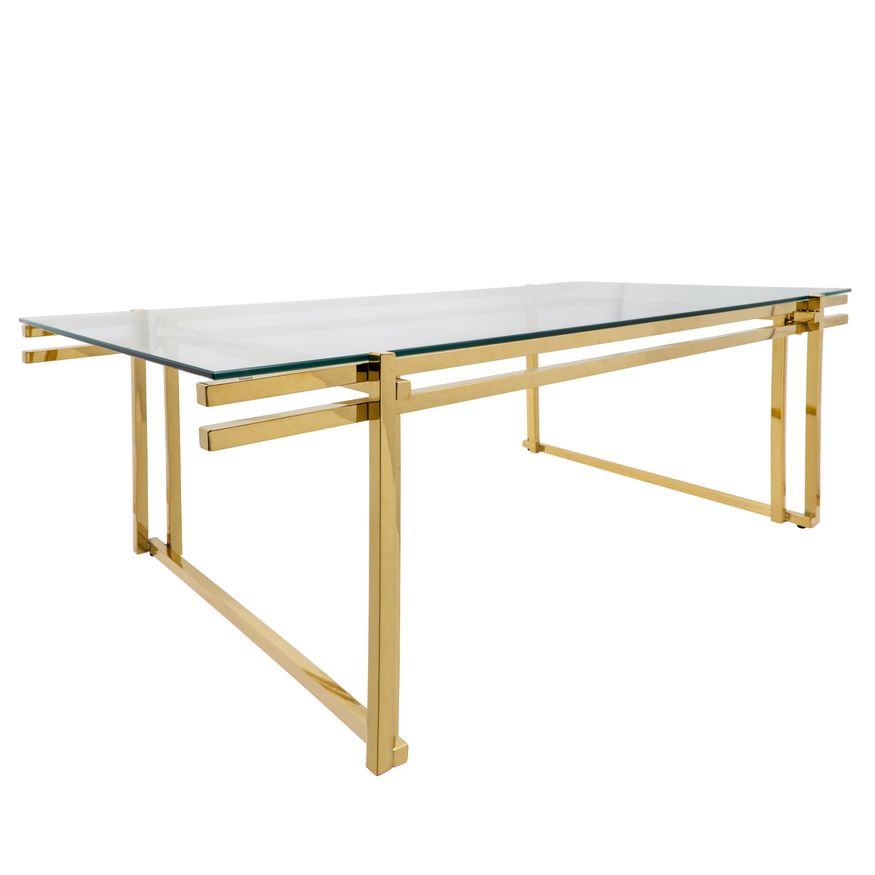 Sagebrook Metal Coffee Table - Gold