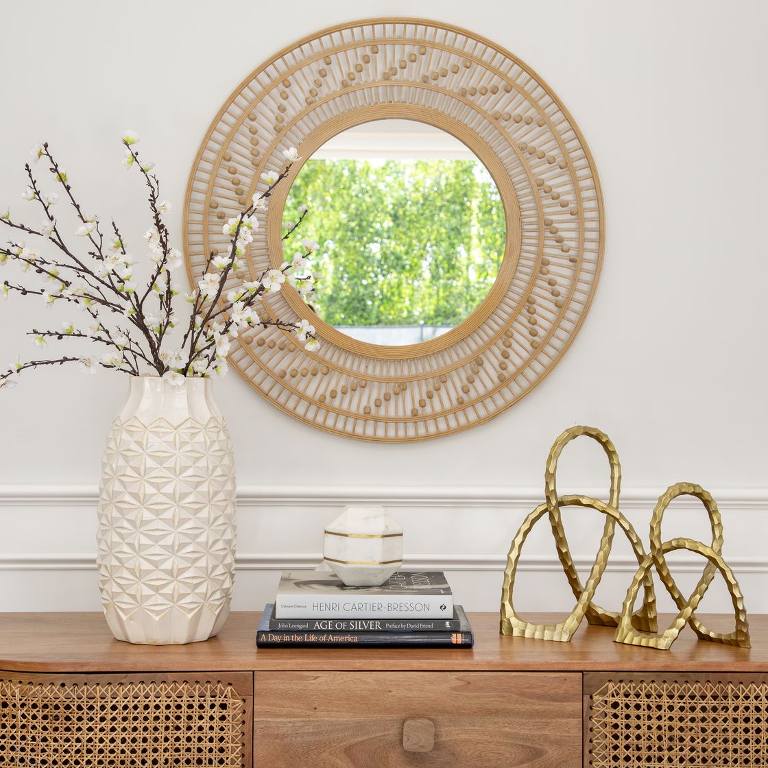 Sagebrook™ Bamboo Wall Mirror - Natural