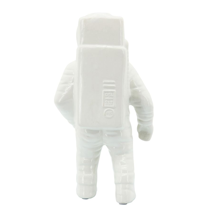 Sagebrook 11" Astronaut Statuette - White/Gold