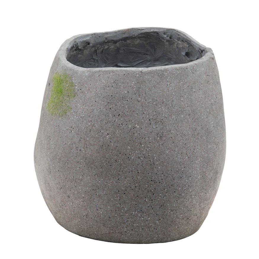 Sagebrook Resin No Speak Planter - Gray