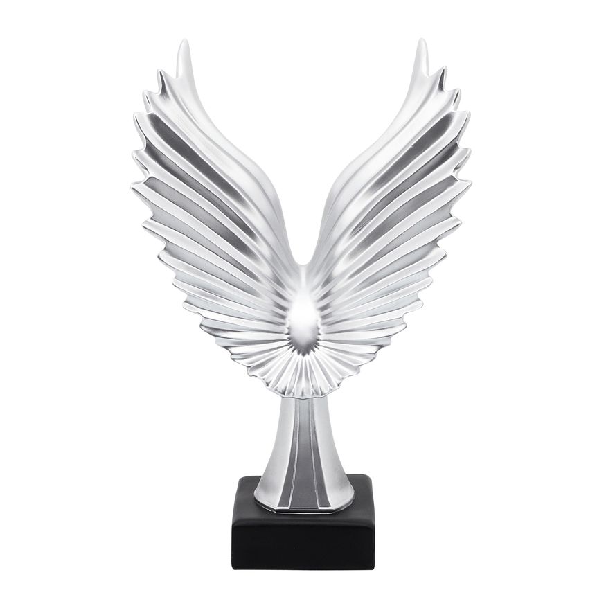 Sagebrook - 14" Resin Eagle Table Accent in Silver