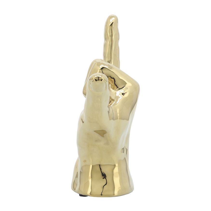 Sagebrook 7" "Hang Loose" Hand - Gold